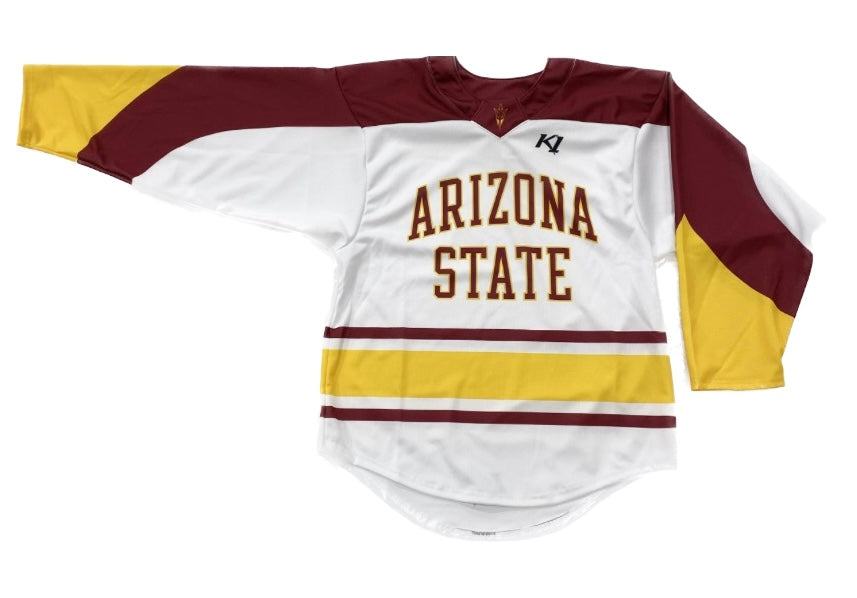 ASU Hockey Sublimated Retro Jersey Devils Hockey Shop