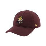 ASU Hockey Zephyr Maroon Adjustable Sparky Hat