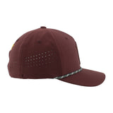 ASU Hockey Zephyr Maroon Fork Hat