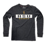 ASU Hockey Youth Schnelby Long Sleeve T-Shirt