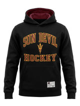 ASU Hockey Colosseum Youth Black Hoodie