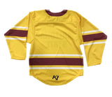 ASU Hockey Sublimated Gold Jersey