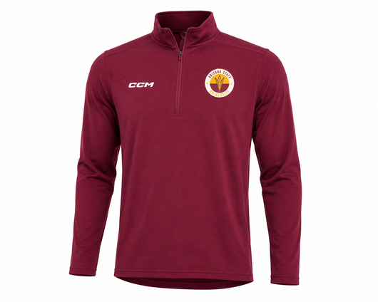 ASU Hockey CCM Maroon 1/4 Zip