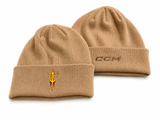 ASU Hockey CCM Tan Beanie