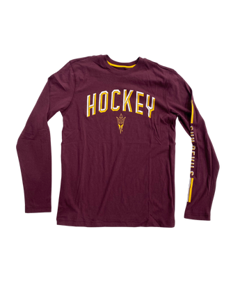 ASU Hockey Colosseum Neb Long Sleeve Shirt