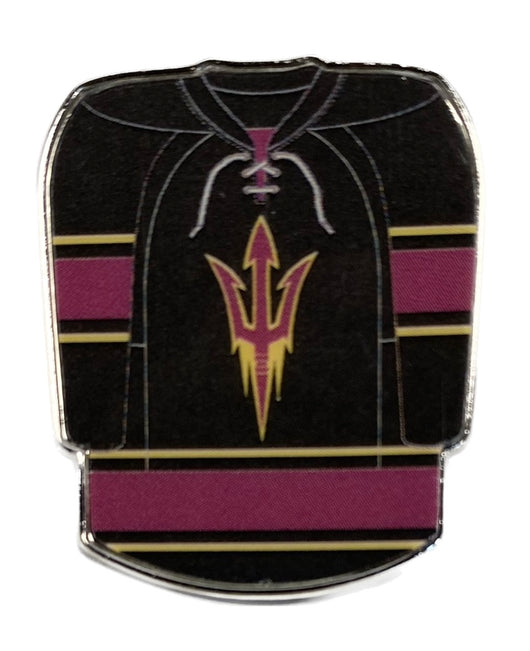 ASU Hockey Black Jersey Collector Pin