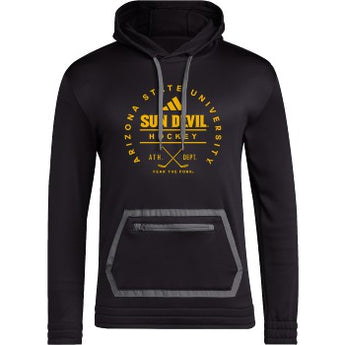 ASU Hockey Black Team Issue Hoodie