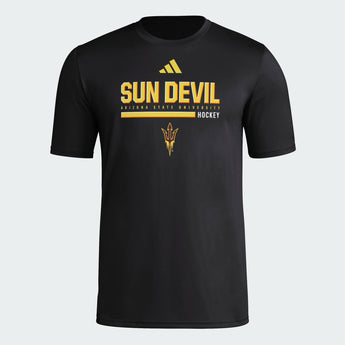 ASU Hockey Black Pregame Shirt