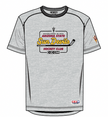 ASU Hockey CCM Grey Shirt