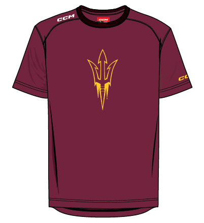 ASU Hockey CCM Maroon Shirt
