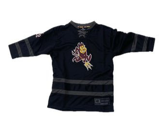 ASU Hockey Youth Black Colosseum Jersey