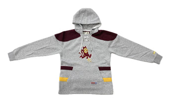 ASU Hockey CCM Grey Jersey Hoodie