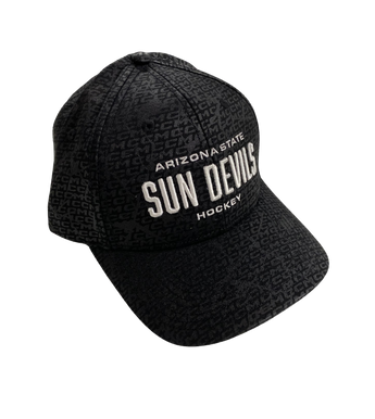 ASU Hockey CCM Black Structured Hat