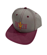 ASU Hockey CCM Grey Snapback Hat