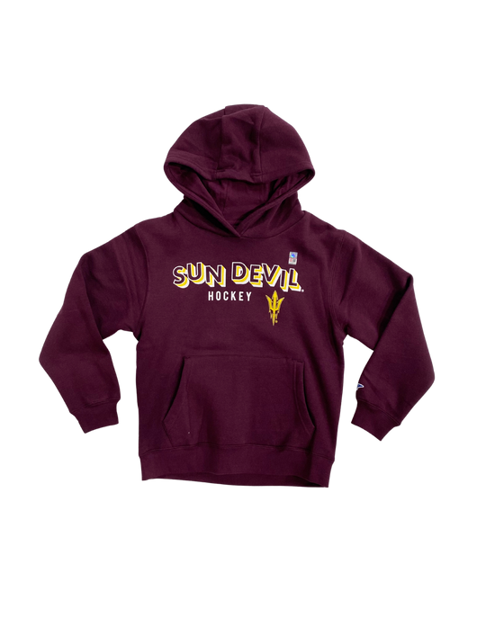 ASU Hockey Blue84 Youth Hoodie