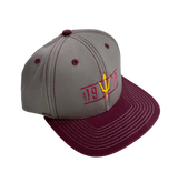 ASU Hockey CCM Grey Snapback Hat