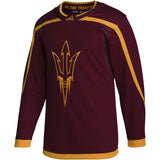 ASU NCAA Hockey Maroon Jersey